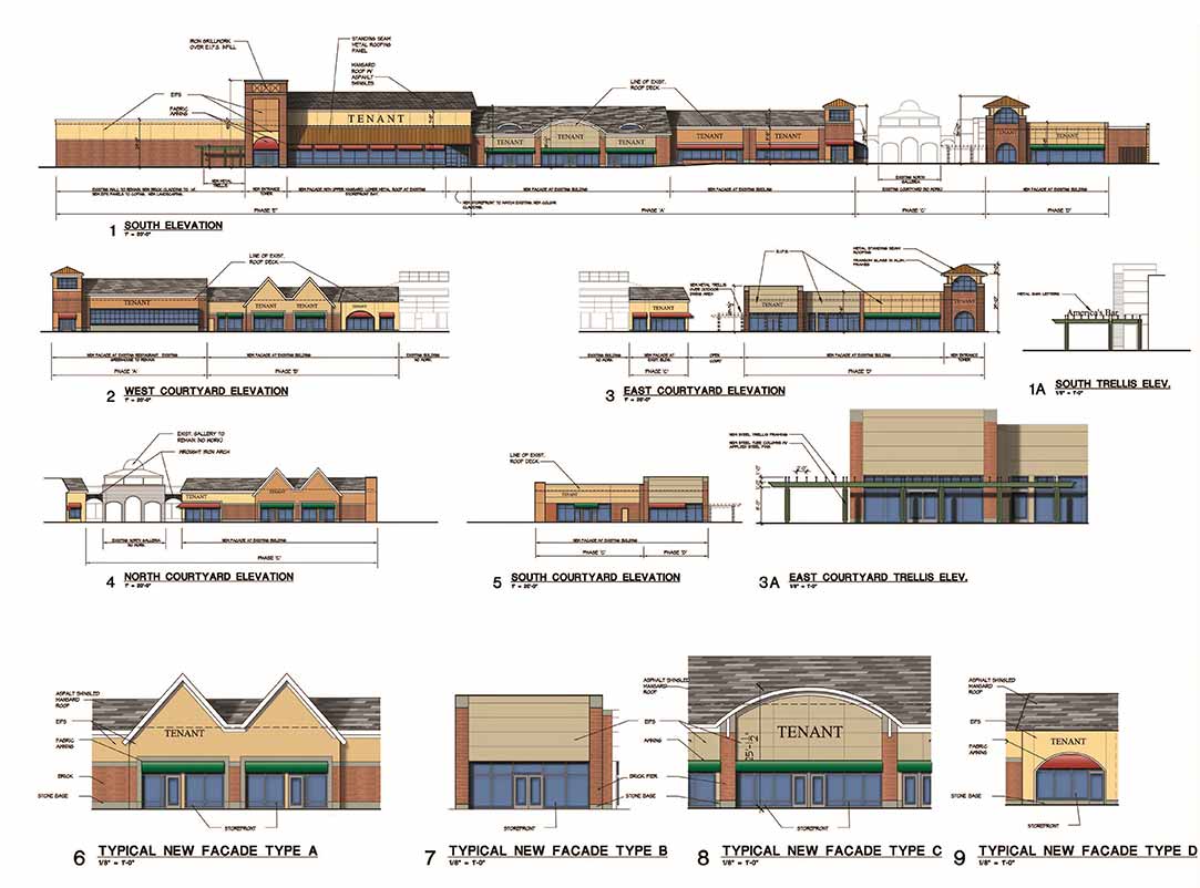 Barrington Square Façade Renovation Interwork Architects